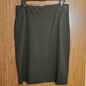 Old Navy Stretch Black Pencil Skirt